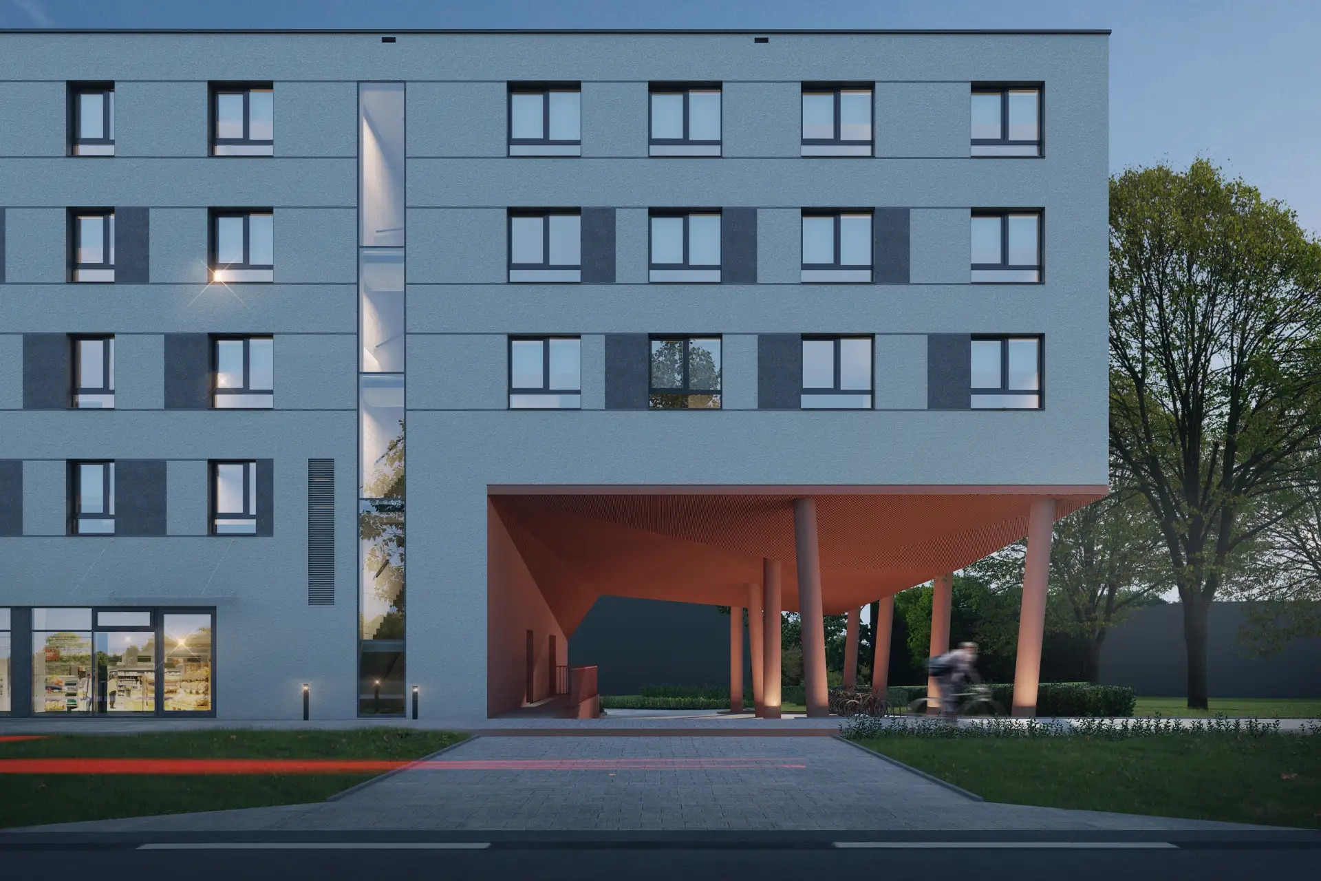 akademik Kraków Nowa Huta os Kościuszkowskie 1C Staybuddy przejazd